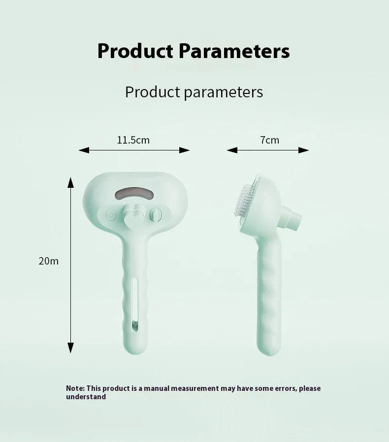 Pawzio™ SteamSoft Grooming Brush