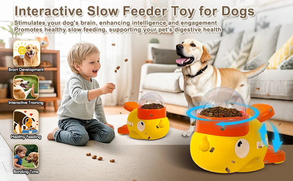 Pawzio™ SmartDuck Puzzle Feeder