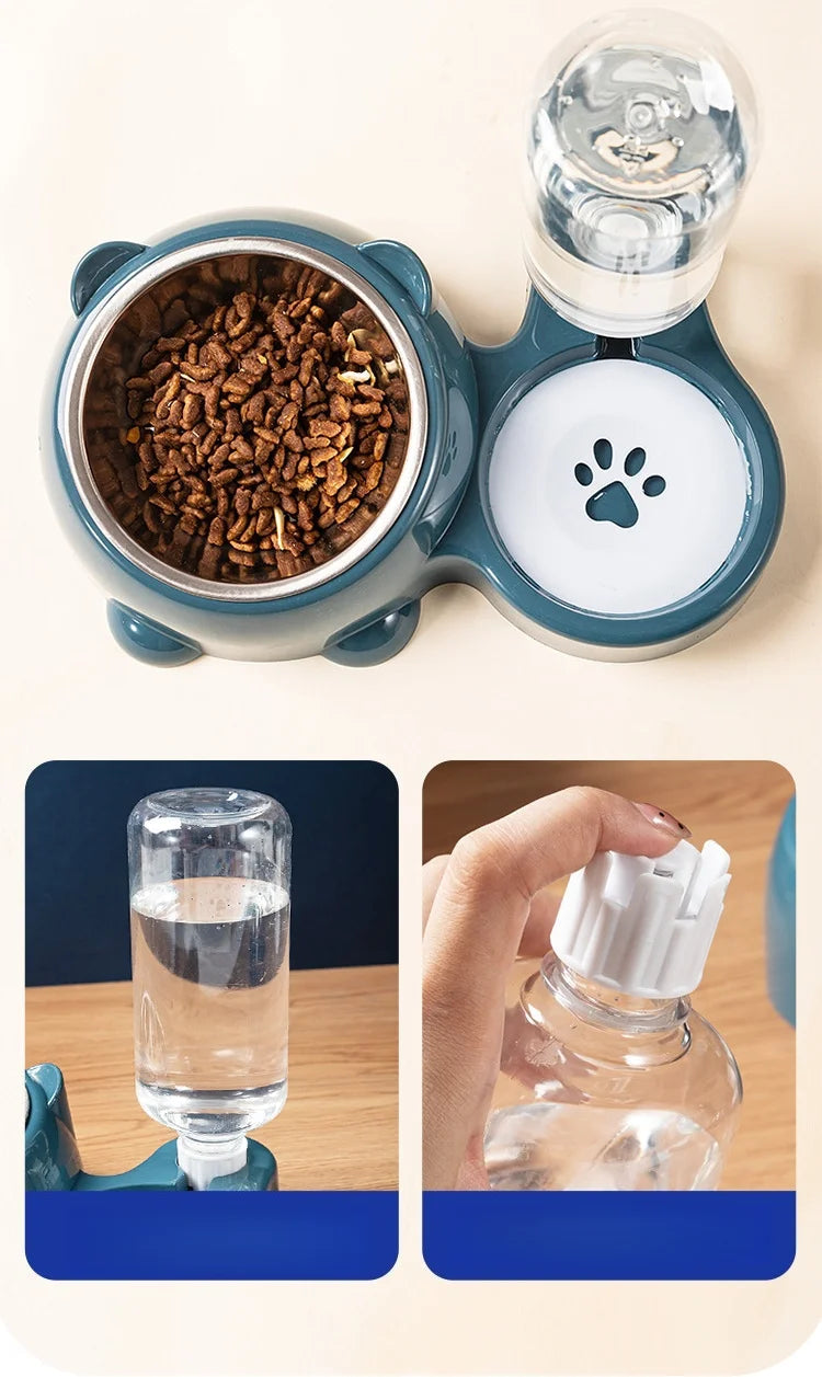 Pawzio™ PureFlow Raised Bowl Set