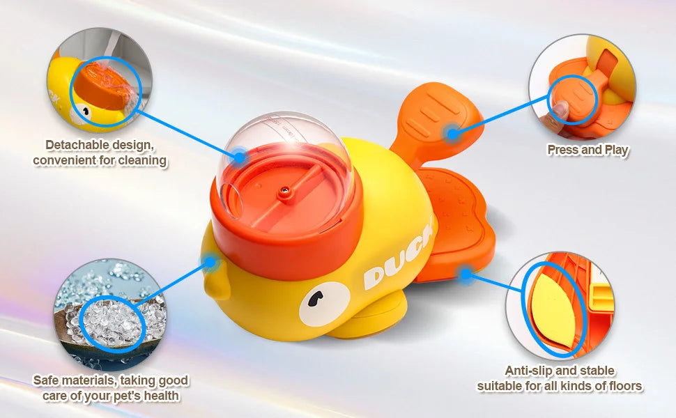 Pawzio™ SmartDuck Puzzle Feeder